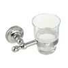 Migliore Mirella 28150 Держатель настенный для прозрачного стакана, хром