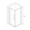 Душевой уголок RGW SV-44-1 (SV-03 + Z-060-3) 063244129-011 стекло Прозрачное 120х90