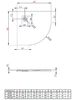 Душевой поддон Radaway Kyntos A 80x80 black