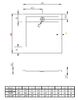 Душевой поддон Radaway Teos C 100x100 black