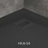 Душевой поддон Radaway Kyntos F 170x70 black HKF12070-54