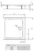 Душевой поддон Radaway Doros C Compact 100x100 SDRC1010-05
