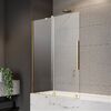 Шторка для ванны Radaway Furo PND II Gold 140*150 прозрачное 8 левая 1/2 10109738-09-01L