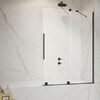 Шторка для ванны Radaway Furo PND II Black 150*150 прозрачное 8 правая 1/2 10109788-54-01R