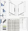 Шторка для ванны Radaway Furo PND II 160*150 прозрачное 8 правая 1/2 10109838-01-01R