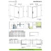 Шторка на ванну Radaway Idea PN DWJ+S 160х70 Front Left 10042160-01-01L