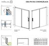Шторка на ванну Radaway Idea PN DWJ 150 Right 10003150-01-01R