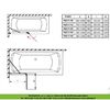 Шторка на ванну Radaway Essenza Pro Gold PND II 100 Left 10102100-09-01L