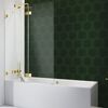 Шторка на ванну Radaway Essenza Pro Gold PND II 100 Left 10102100-09-01L