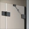 Душевая дверь Radaway Essenza Pro Black DWJ 110 см профиль черный матовый