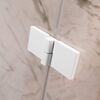 Душевая дверь Radaway Essenza Pro White DWJ 80 см профиль белый матовый
