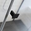 Душевая дверь Radaway Essenza New BLACK DWJS 140 см распашная профиль черный