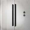 Душевая дверь Radaway Furo Black DWJ 110 см раздвижная (в заказе необходимо указывать 2 артикула: створка двери и неподвижная стенка)