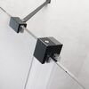 Душевая дверь Radaway Furo Black DWJ 130 см раздвижная (в заказе необходимо указывать 2 артикула: створка двери и неподвижная стенка)