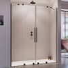 Душевая дверь Radaway Furo Black DWD 180 см раздвижная (в заказе необходимо указывать 2 артикула: створки двери и неподвижные стенки)