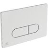 Ideal Standard R0117AA OLEAS? M1 SmartFlush Механическая панель смыва (для комбинации с комплектом SmartFlush R018667 - заказывается дополнительно), двойной смыв