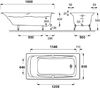Чугунная ванна Jacob Delafon Repos 180x85 E2904-S-00 (без противоскользящего покрытия)