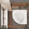 Акриловая ванна VAGNERPLAST PLEJADA 150x150