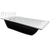 Чугунная ванна Byon Milan 180x80 с ножками в комплекте