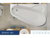 Акриловая ванна VAGNERPLAST SELENA 160x105 Right