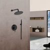 Душевой комплект Vincea Desire VSFW-1D1MB, встраиваемый, 2 режима, черный матовый
