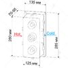 Смеситель для душа RGW Shower Panels SP-41-01 21140541-11 с термостатом