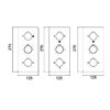 Смеситель для душа RGW Shower Panels SP-41-01 21140541-11 с термостатом
