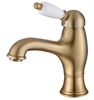 Смеситель Caprigo ADRIA-Uno 02-520-vot для раковины с донным клапаном бронза
