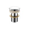 Смеситель Caprigo ADRIA-Uno 02-525-crm для раковины с донным клапаном хром