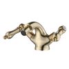 Смеситель Caprigo ADRIA-Classik METAL 03M-530-vot для биде с донным клапаном бронза