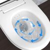 Подвесной унитаз-биде GEBERIT AquaClean Mera Comfort 146.214.21.1 (хромированная вставка)