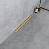Душевой лоток Boheme Premium Linear 982-60-G золото глянец 60 см