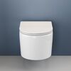 Подвесной унитаз с сиденьем Ceramica Nova MOMENTS CN3003 Белый