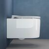 Подвесной унитаз с сиденьем Ceramica Nova MOMENTS CN3003 Белый