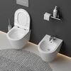 Подвесное биде Ceramica Nova FORMA CN3012 Белый