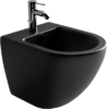 Подвесное биде Ceramica Nova METROPOL CN4003MB Черный матовый