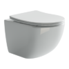 Унитаз с крышкой, инсталляцией и кнопкой смава Сет 4 в 19 Ceramica Nova Forma CN3009_1001CH_1000