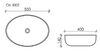 Раковина Ceramica Nova ELEMENT CN5002 Белый 55х40х14