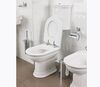 Крышка сиденье с микролифтом HATRIA DOLCEVITA YXXR01, петли хром