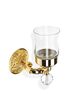 Stil Haus Noto Light, настенный стакан со стеклом Murano, цвет золото NT10V(16)
