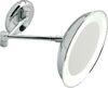 Stil Haus, настенное круглое косметическое зеркало (4x) с LED подсветкой, цвет хром 1036(08)
