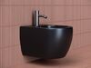 Подвесное биде Ceramica Nova PLAY CN3002MB Черный матовый