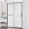 Душевая дверь Vincea Слим Софт (Slim Soft) VDS-1SS120CLGM 120x200 см, профиль вороненая сталь. Размер регулировки 1180-1200 мм