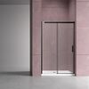 Душевая дверь Vincea Дайс (Dice) VDS-4D160CLB 160x200 см, профиль черный матовый. Размер регулировки 1580-1600 мм