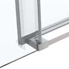 Душевая дверь Vincea Комо Софт (Como Soft) VDS-1CS150CL 150x195 см, профиль хром. Размер регулировки 1485-1505 мм
