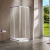 Душевой уголок Vincea Garda VSS-1G1012CL, 1200*1000, хром, стекло прозрачное