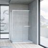 Душевой уголок Vincea Slim Soft VSR-1SS8010CL, 1000*800, хром, стекло прозрачное