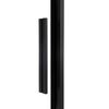 Душевой уголок Vincea Slim Soft VSR-1SS1013CLB, 1300*1000, черный, стекло прозрачное