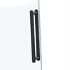Душевой уголок Vincea Como Soft VSR-1CS8011CLB, 1100*800, черный, стекло прозрачное
