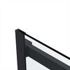 Душевой уголок Vincea Como Soft VSR-1CS9012CLB, 1200*900, черный, стекло прозрачное